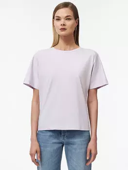 Свободная футболка из хлопка