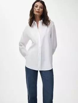 Свободная рубашка из хлопка