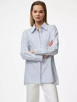 Свободная рубашка из хлопка