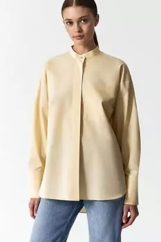 Свободная рубашка из хлопка