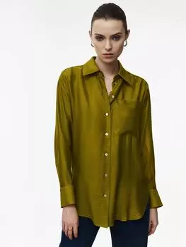 Свободная рубашка из вискозы