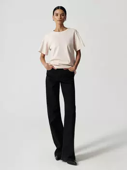 Удлиненная футболка из хлопка