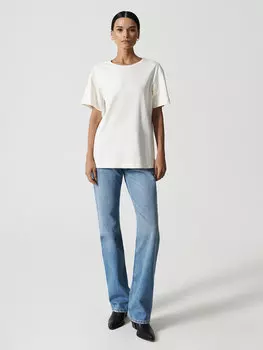 Удлиненная футболка из хлопка