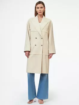 Удлиненный двубортный жакет