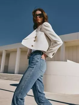 Укороченный жакет