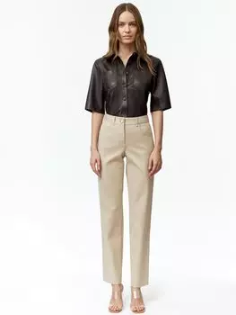 Узкие брюки из хлопка