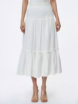 Ярусная юбка клеш