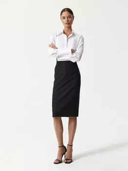 Зауженная юбка-карандаш