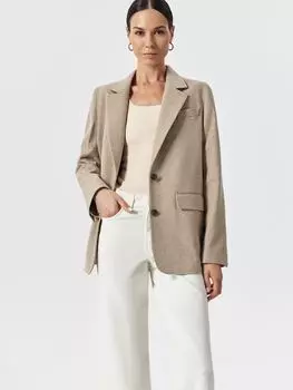 Жакет с английским воротником