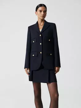 Жакет с карманами-клапанами