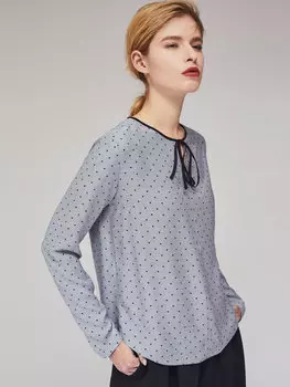 Блуза с бантом