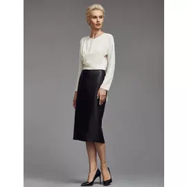 Блуза с завязками на талии