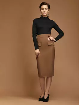 Комбинированное платье