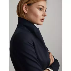 РћРґРЅРѕР±РѕСЂС‚РЅС‹Р№ Р¶Р°РєРµС‚ РёР· РєРѕСЃС‚СЋРјРЅРѕР№ С€РµСЂСЃС‚Рё