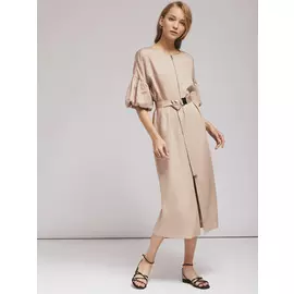 Платье с объемными рукавами