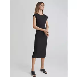 РџР»Р°С‚СЊРµ РјРёРґРё СЃ РІС‹СЂРµР·РѕРј РЅР° СЃРїРёРЅРµ