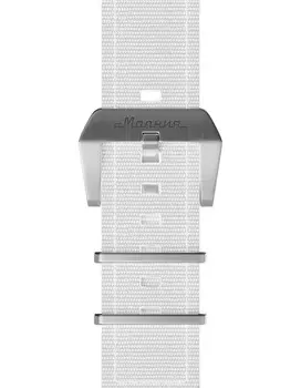 Energy белый, нейлон, пряжка-бакля