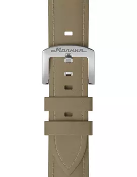 Кожа нубук, бежевый, система быстрой замены, пряжка-бакля