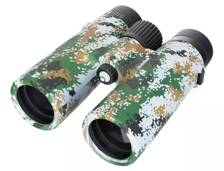 Бинокль камуфляжный Levenhuk (Левенгук) Camo Dots 10x42 с сеткой