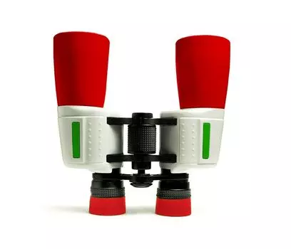 Бинокль Levenhuk (Левенгук) Football 210R (красно-зелено-белый)