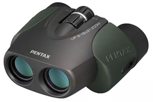 Бинокль PENTAX UP 8–16x21, зеленый