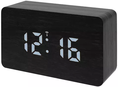 Часы Bresser (Брессер) MyTime W Color LED White, черные