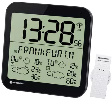 Часы настенные Bresser MyTime Meteotime LCD