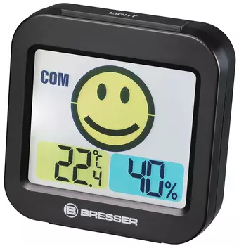 Метеостанция Bresser (Брессер) MyTime Smile, черная