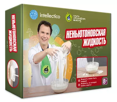 Набор для опытов Intellectico 816 «Неньютоновская жидкость»