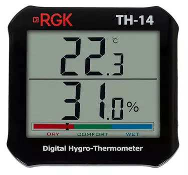 Термогигрометр RGK TH-14, с поверкой