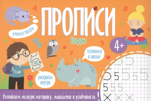 Цифры. Прописи