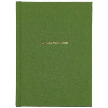 Ежедневники Веденеевой. Challenge book: Блокнот для наведения порядка в жизни (зеленый)