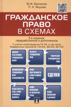 Гражданское право в схемах.Уч.пос.-4-е изд.