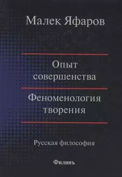 Опыт совершенства. Феноменология творения. Русская философия