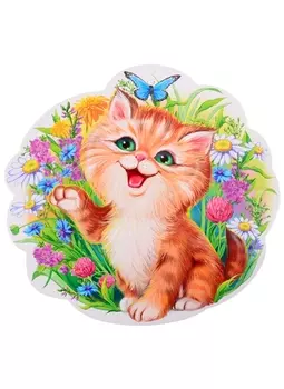 Плакат вырубной А4 "Котенок"