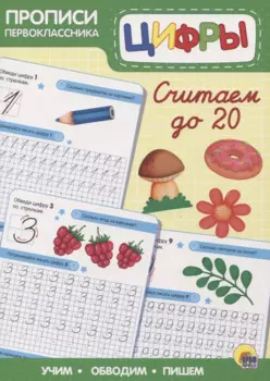 Пропись. Считаем до 20