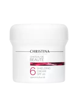 Chateau de Beaute Shielding Cream SPF 20 - Защитный крем SPF 20 (шаг 6), 150 мл