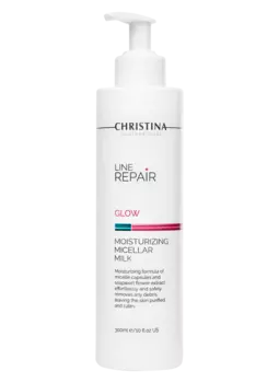 Line Repair Glow Moisturizing Micellar Milk - Увлажняющее мицеллярное молочко, 300 мл