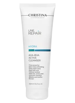 Line Repair Hydra AHA-BHA Active Cleanser - Очищающий активный гель с AHA-BHA кислотами, 250 мл
