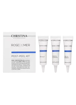 Rose de Mer Post-Peel kit - Набор для постпилингового ухода (3 препарата), kit