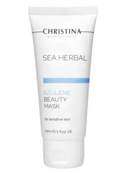 Sea Herbal Beauty Mask Azulene for sensitive skin - Маска красоты на основе морских трав для чувствительной кожи «Азулен», 60 мл