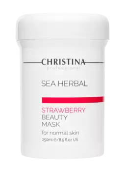 Sea Herbal Beauty Mask Strawberry for normal skin