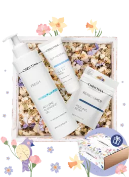 Spring Kit for sensitive skin: cleansing, peeling, nourishing - Весенний набор для чувствительной кожи: очищение, пилинг, питание