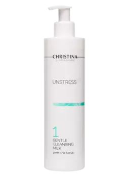 Unstress Gentle Cleansing Milk - Нежное очищающее молочко (шаг 1), 300 мл