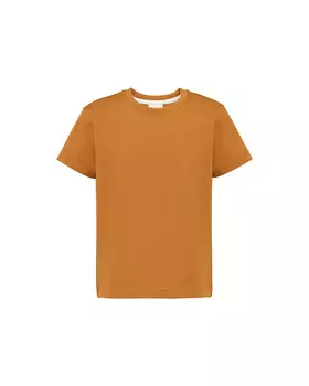 Детская футболка из эластичного хлопкового джерси Unisex, желтый