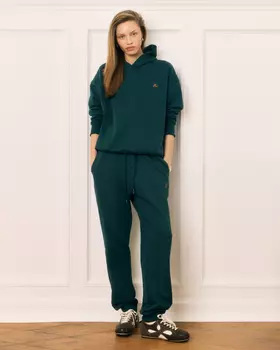Джоггеры Unisex из 100% хлопка, зеленый