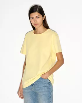Футболка оверсайз, желтый