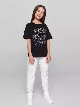 Футболка з бавовни «minnie style» © disney dd 1249.4 Conte ⭐️