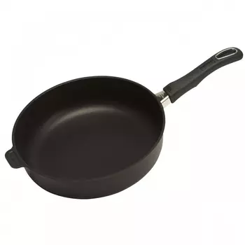 Алюминиевая сковорода индукционная высокая 20 х 7 см Gastrolux со съёмной ручкой