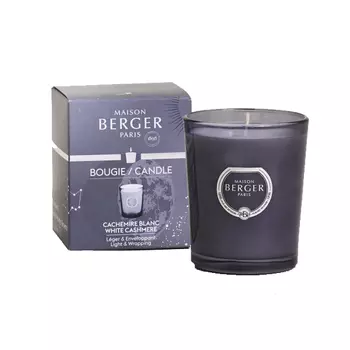 Аромасвеча 180 г Maison Berger Белый кашемир